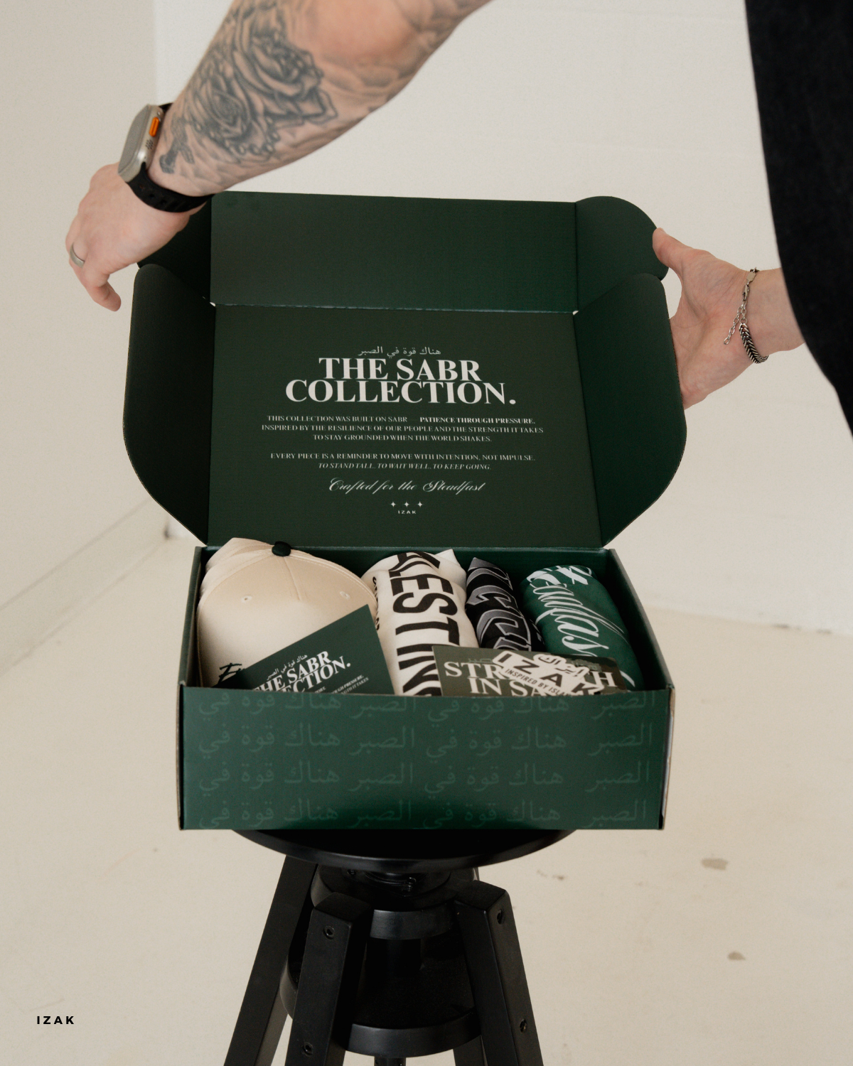 The Sabr Collection Box