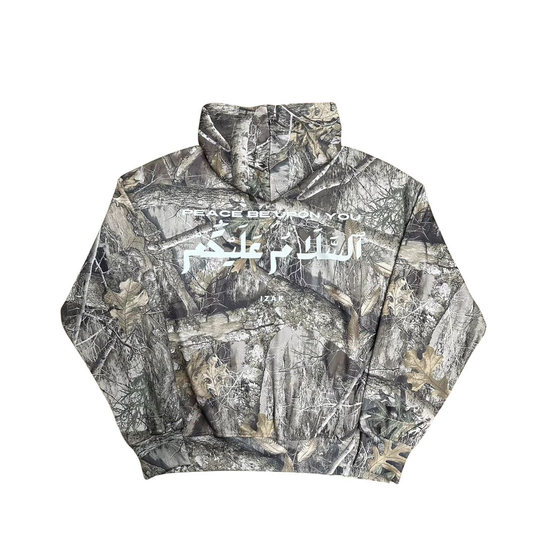 Camo Hoodie - Peace Be Upon You