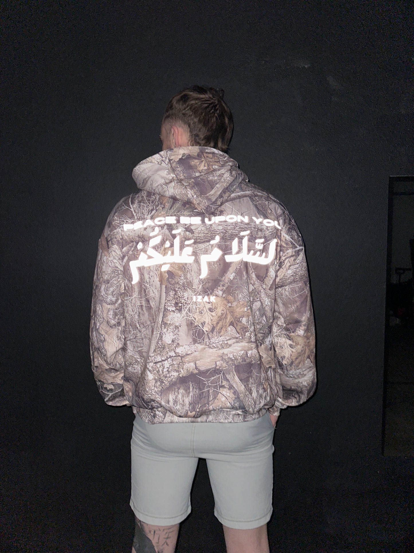 Camo Hoodie - Peace Be Upon You