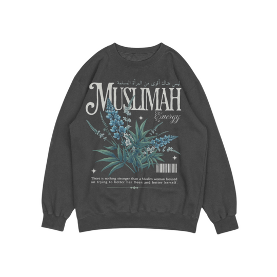 Vintage Sweatshirt - Muslimah Strength